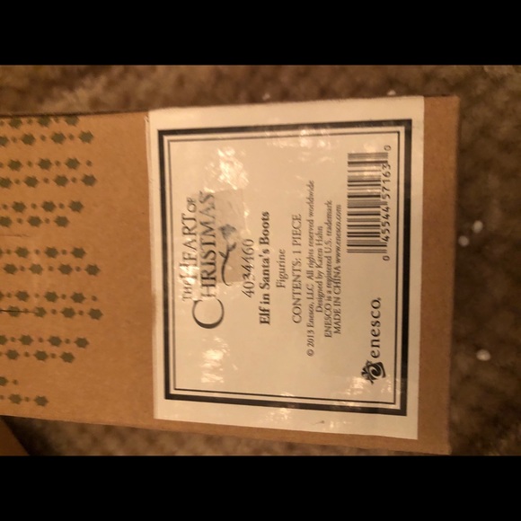 NWT Elf in Santa Boots Figurine - Picture 6 of 9